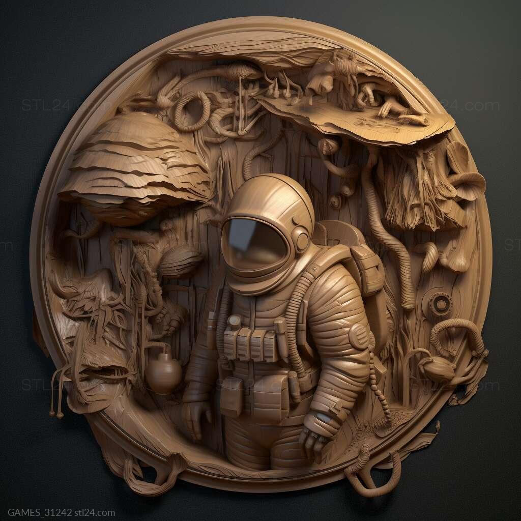 Games - Outer Wilds 2, GAMES_31242. 3D stl model for CNC